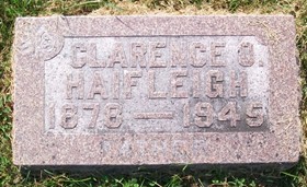 HAIFLEIGH, CLARENCE OSCAR - Muscatine County, Iowa | CLARENCE OSCAR HAIFLEIGH 