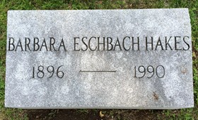 ESCHBACH HAKES, BARBARA - Muscatine County, Iowa | BARBARA ESCHBACH HAKES 