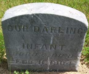 HALLING, INFANT - Muscatine County, Iowa | INFANT HALLING 