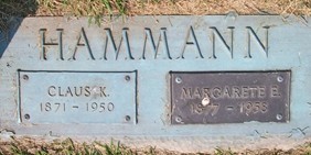 HAMMANN, MARGARETE E. - Muscatine County, Iowa | MARGARETE E. HAMMANN 