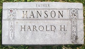 HANSON, HAROLD HERRING - Muscatine County, Iowa | HAROLD HERRING HANSON 
