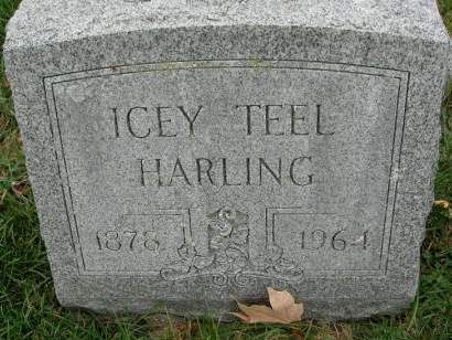 HARLING, ICEY TEEL - Muscatine County, Iowa | ICEY TEEL HARLING 