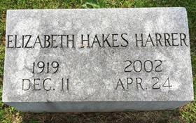 HARRER, ELIZABETH - Muscatine County, Iowa | ELIZABETH HARRER 