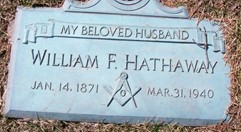 HATHAWAY, WILLIAM FRANKLIN - Muscatine County, Iowa | WILLIAM FRANKLIN HATHAWAY 
