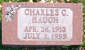 HAUCH, CHARLES C. - Muscatine County, Iowa | CHARLES C. HAUCH 
