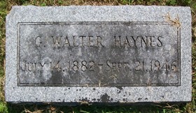HAYNES, G. WALTER - Muscatine County, Iowa | G. WALTER HAYNES 