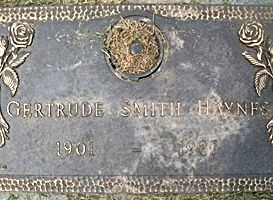 HAYNES, GERTRUDE - Muscatine County, Iowa | GERTRUDE HAYNES 