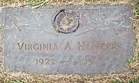 ATKINS HEINZER, VIRGINIA A. - Muscatine County, Iowa | VIRGINIA A. ATKINS HEINZER 