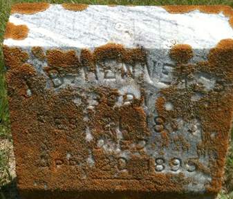 HENNEKER, JESSE BURTON - Muscatine County, Iowa | JESSE BURTON HENNEKER 