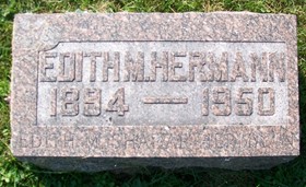 HERMANN, EDITH M. - Muscatine County, Iowa | EDITH M. HERMANN 