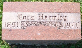 AUSTON HERMLEY, DORA - Muscatine County, Iowa | DORA AUSTON HERMLEY 