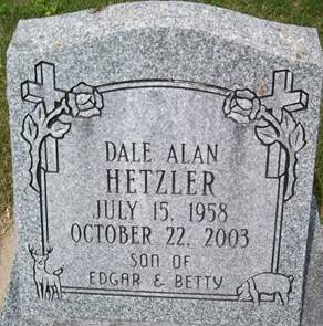 HETZLER, DALE ALAN - Muscatine County, Iowa | DALE ALAN HETZLER 