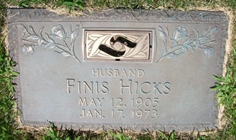 HICKS, FINIS - Muscatine County, Iowa | FINIS HICKS 