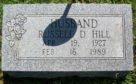 HILL, RUSSELL D. - Muscatine County, Iowa | RUSSELL D. HILL 