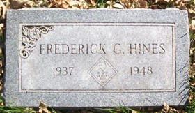 HINES, FREDERICK G. - Muscatine County, Iowa | FREDERICK G. HINES 