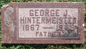 HINTERMEISTER, GEORGE J. - Muscatine County, Iowa | GEORGE J. HINTERMEISTER 