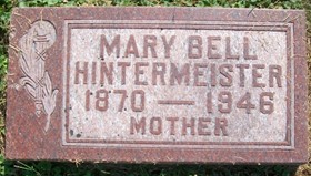 BELL HINTERMEISTER, MARY - Muscatine County, Iowa | MARY BELL HINTERMEISTER 