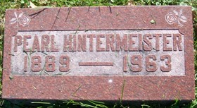RANDOLPH HINTERMEISTER, PEARL E. - Muscatine County, Iowa | PEARL E. RANDOLPH HINTERMEISTER 