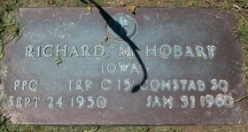 HOBART, RICHARD M. - Muscatine County, Iowa | RICHARD M. HOBART 