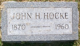 HOCKE, JOHN H. - Muscatine County, Iowa | JOHN H. HOCKE 