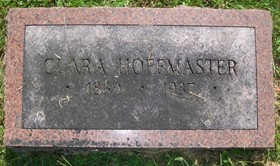 DITMARS HOFFMASTER, CLARA - Muscatine County, Iowa | CLARA DITMARS HOFFMASTER 