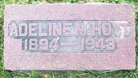 HOYT, ADELINE M. - Muscatine County, Iowa | ADELINE M. HOYT 