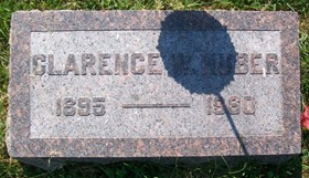 HUBER, CLARENCE WILLIAM - Muscatine County, Iowa | CLARENCE WILLIAM HUBER 