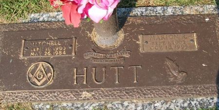 HUTT, MARION R. - Muscatine County, Iowa | MARION R. HUTT 