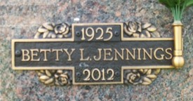 BRAUER JENNINGS, BETTY L. - Muscatine County, Iowa | BETTY L. BRAUER JENNINGS 