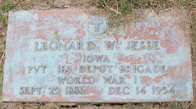 JESSE, LEONARD W. - Muscatine County, Iowa | LEONARD W. JESSE 