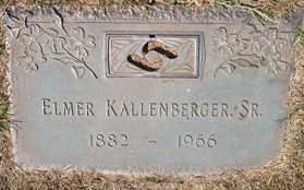KALLENBERGER, ELMER - Muscatine County, Iowa | ELMER KALLENBERGER 