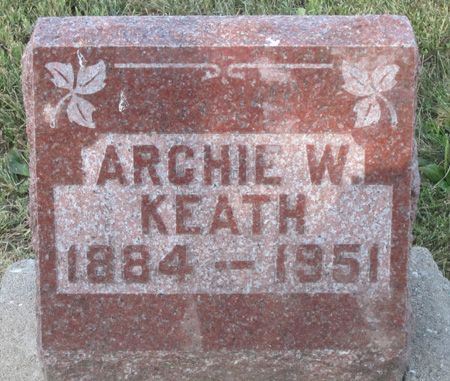KEATH, ARCHIE W. - Muscatine County, Iowa | ARCHIE W. KEATH 