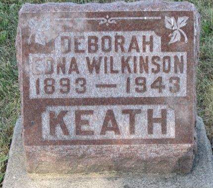 KEATH, DEBORAH EDNA - Muscatine County, Iowa | DEBORAH EDNA KEATH 