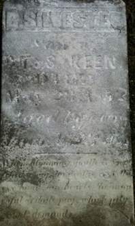 KEEN, B. SILVESTER - Muscatine County, Iowa | B. SILVESTER KEEN 