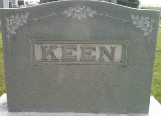 KEEN, FAMILY MONUMENT - Muscatine County, Iowa | FAMILY MONUMENT KEEN 