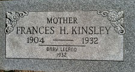 KINSLEY, FRANCES H. - Muscatine County, Iowa | FRANCES H. KINSLEY 