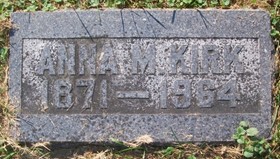 WANAMAKER KIRK, ANNA MAE - Muscatine County, Iowa | ANNA MAE WANAMAKER KIRK 