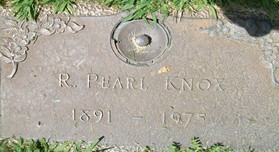 MAURATH KNOX, RUFINA PEARL - Muscatine County, Iowa | RUFINA PEARL MAURATH KNOX 