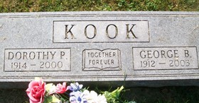 DUNKER KOOK, DOROTHY P. - Muscatine County, Iowa | DOROTHY P. DUNKER KOOK 