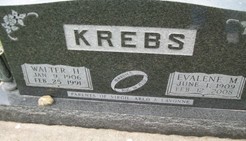 KREBS, WALTER H. - Muscatine County, Iowa | WALTER H. KREBS 