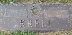 KRELL, FRED JOSEPH - Muscatine County, Iowa | FRED JOSEPH KRELL 