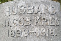 KRIEG, JACOB - Muscatine County, Iowa | JACOB KRIEG 