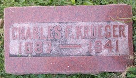 KRUEGER, CHARLES FRANZ - Muscatine County, Iowa | CHARLES FRANZ KRUEGER 