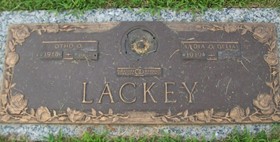 LACKEY, OTHO OXFORD - Muscatine County, Iowa | OTHO OXFORD LACKEY 