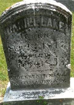 LAKE, DANIEL - Muscatine County, Iowa | DANIEL LAKE 