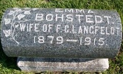 LANGFELDT, EMMA - Muscatine County, Iowa | EMMA LANGFELDT 