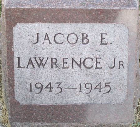 LAWRENCE, JACOB E. JR - Muscatine County, Iowa | JACOB E. JR LAWRENCE 