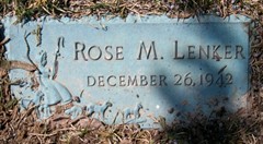 LENKER, ROSE MARIE - Muscatine County, Iowa | ROSE MARIE LENKER 