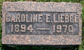 LIEBBE, CAROLINE E. - Muscatine County, Iowa | CAROLINE E. LIEBBE 