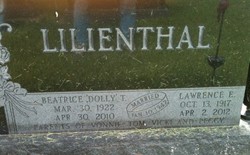 LILIENTHAL, LAWRENCE E. - Muscatine County, Iowa | LAWRENCE E. LILIENTHAL 